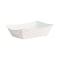 Boardwalk Paper Food Tray, 1/2lb., Red Weave, PK1000 BWK 30LAG050 - alternate 4